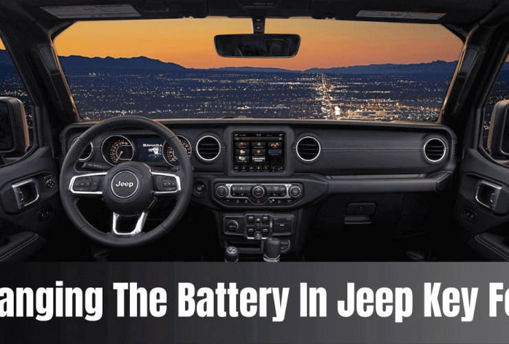 How to change battery in jeep key fob?