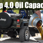 Jeep 4.0 oil capacity & type