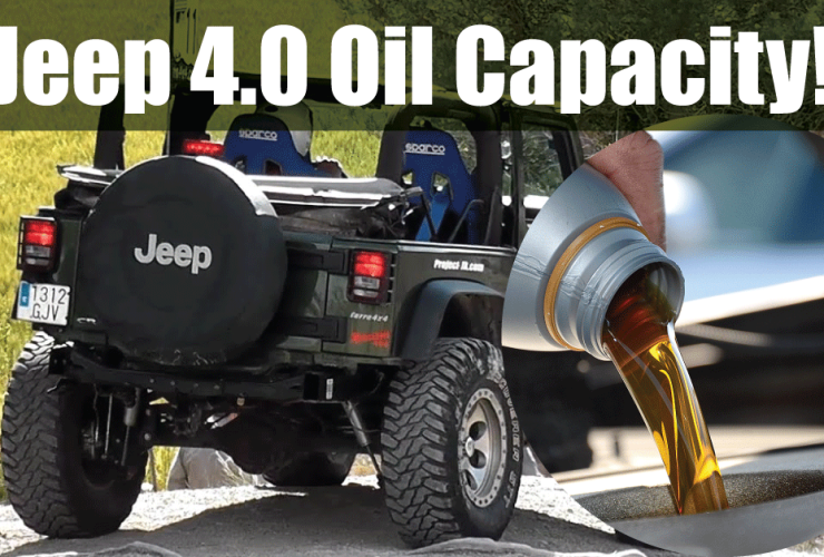 Jeep 4.0 oil capacity & type