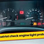 Jeep patriot check engine light problems