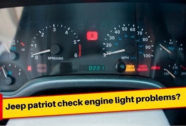 Jeep patriot check engine light problems