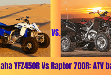Yamaha YFZ450R Vs Raptor 700R ATV battle