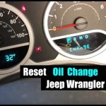 how to reset oil change required jeep wrangler