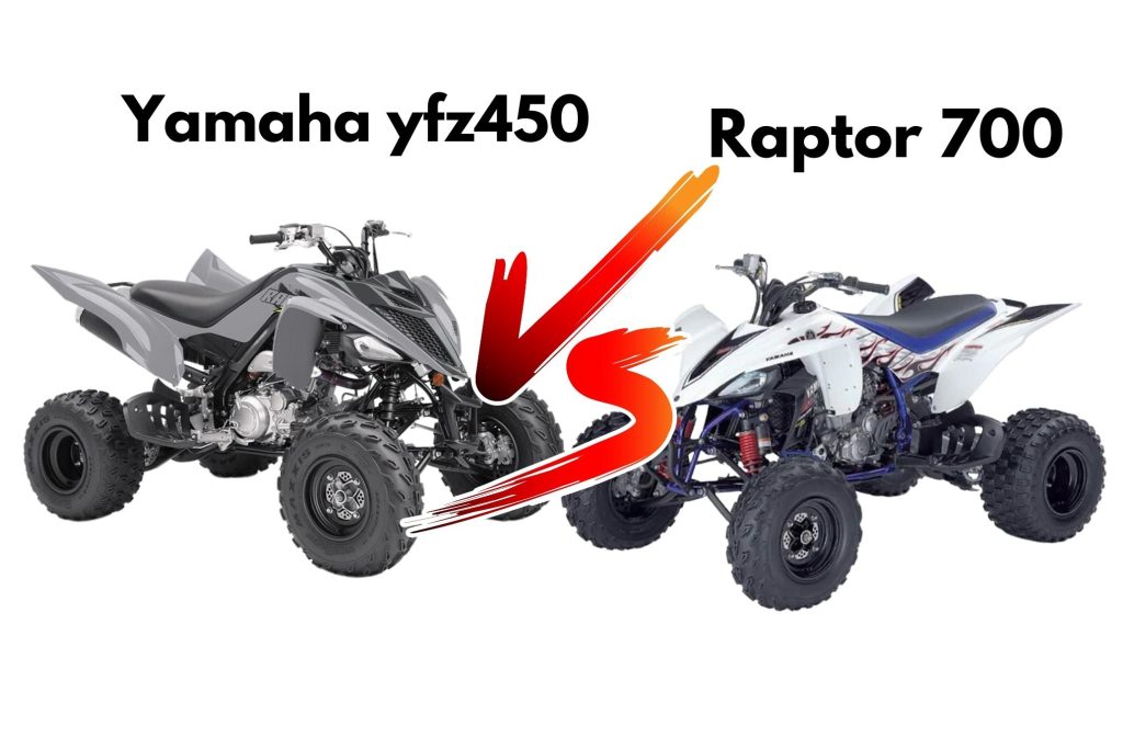 Yamaha YFZ450R Vs Raptor 700R ATV battle! Smart Vehicle Care
