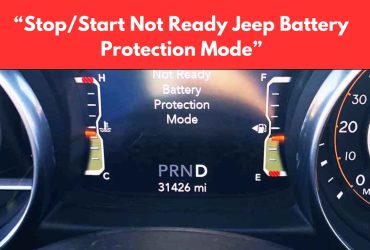 jeep battery protection mode