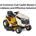 cub cadet mower deck problems