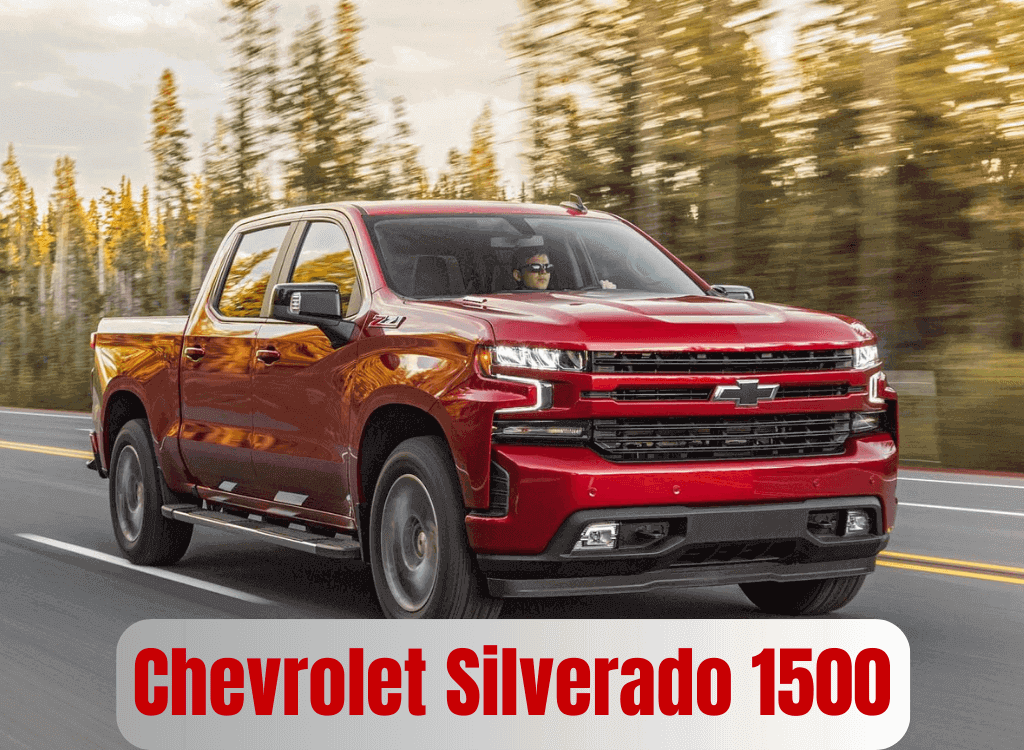 Chevrolet Silverado 1500- Popular used passenger car in America.