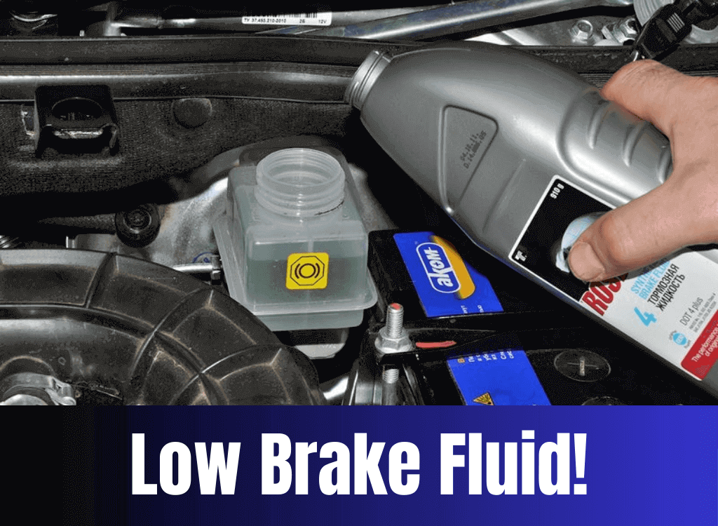 Low brake fluid causes abs light to come on!