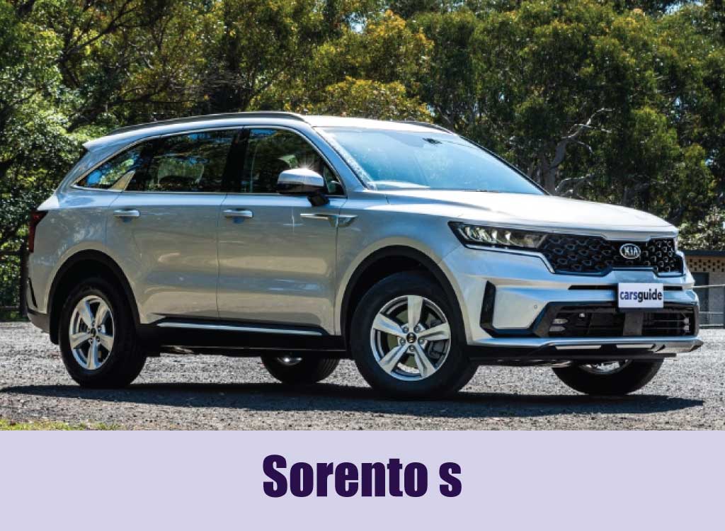 Sorento s: different Kia Sorento models