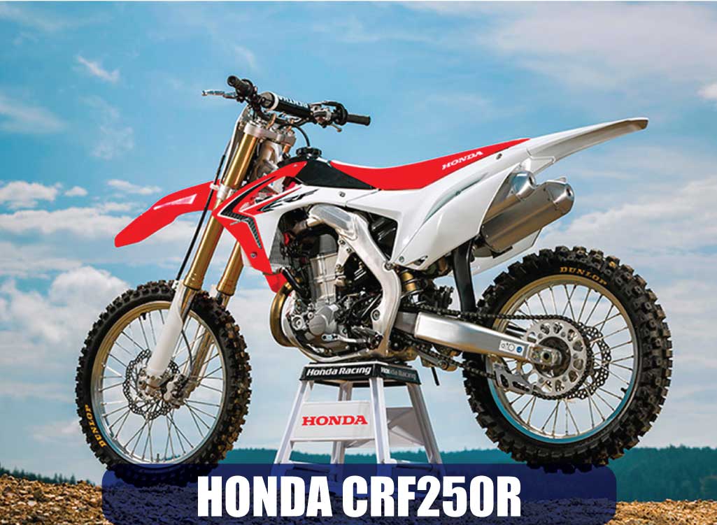 Key specifications of Honda CRF250R!