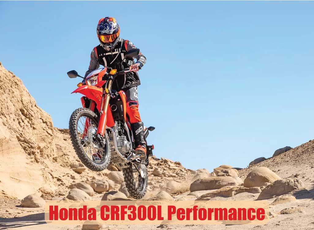Honda CRF300L's top speed performance and capability