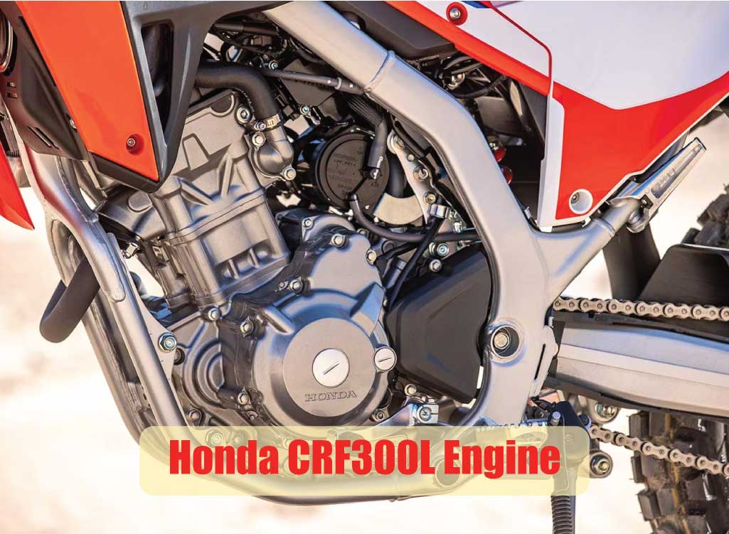 Honda CRF300L's top speed engine
