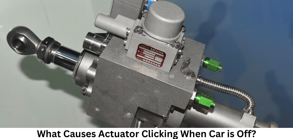 Actuator Clicking When Car Is Off