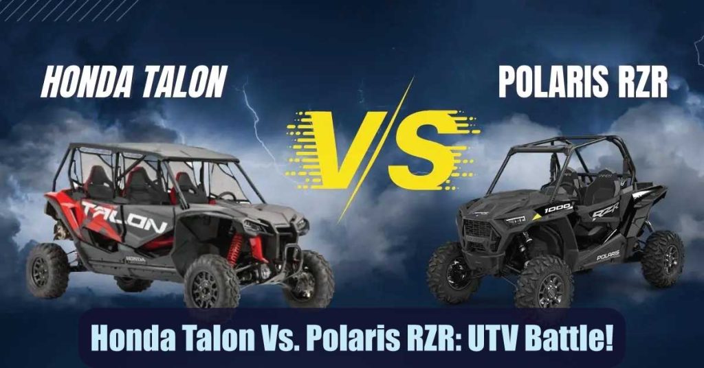 Honda Talon vs RZR: UTV Battle!
