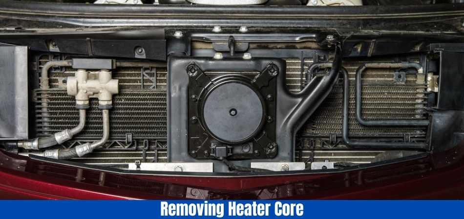 Removing Heater Core Without Removing Dash: